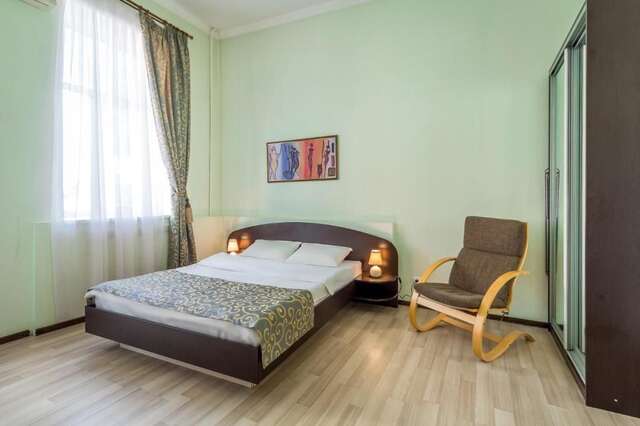 Апартаменты DayFlat Apartments Olimpiyska Area Киев-48
